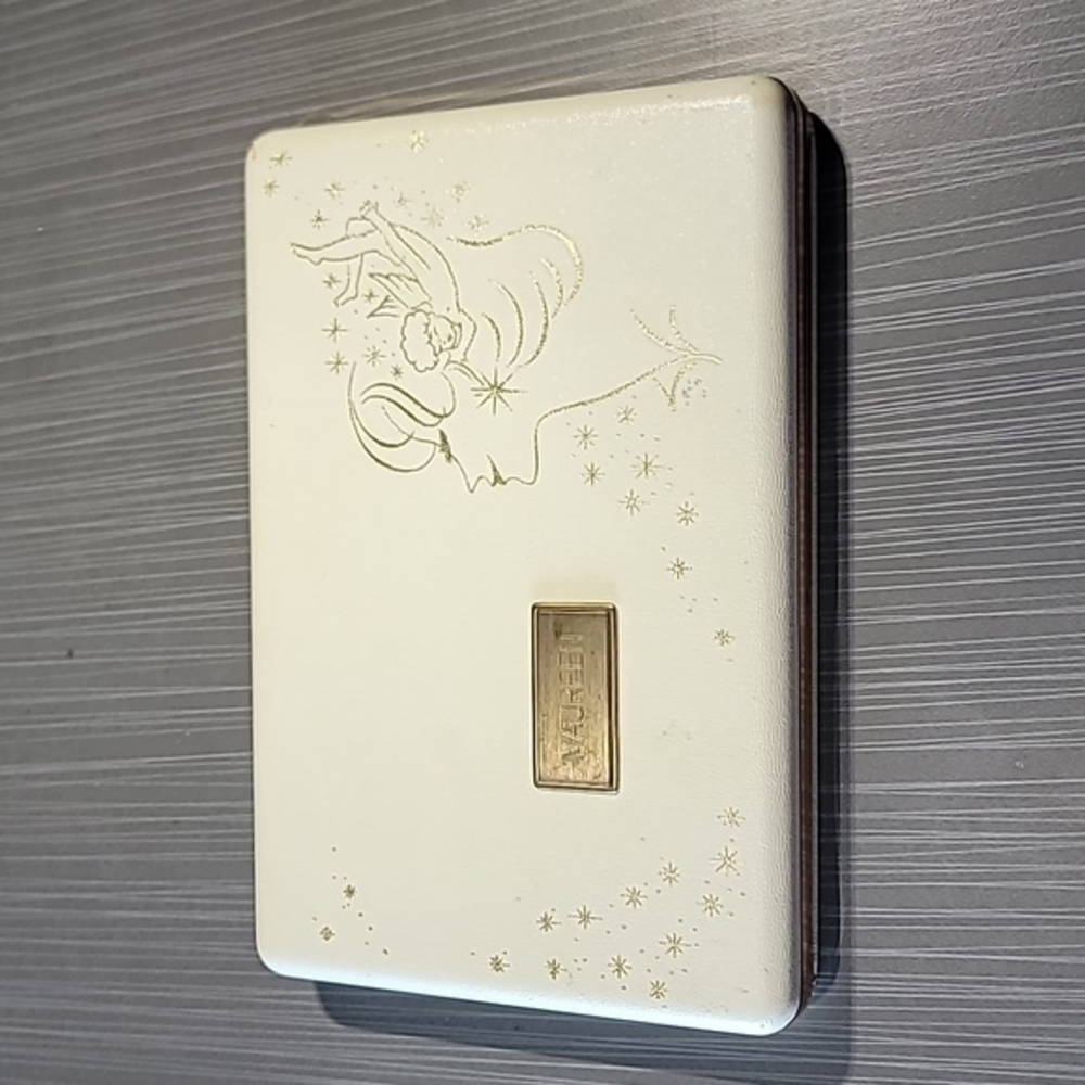 Vintage Maureen‎ Jewelry/Earring Box Carrying Case 5.75"x9"x1"